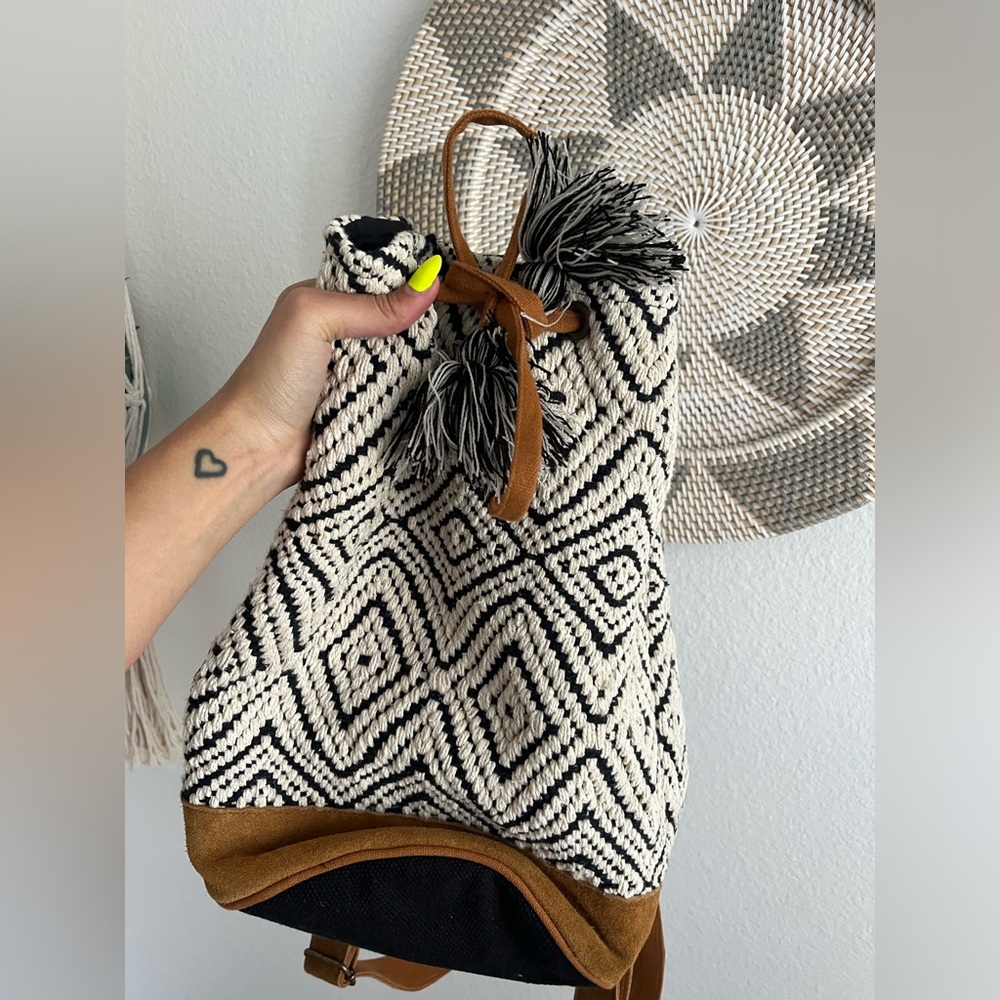 Bay Sky Woven Backpack